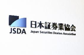 Japan Securities Dealers Association signage and logo
